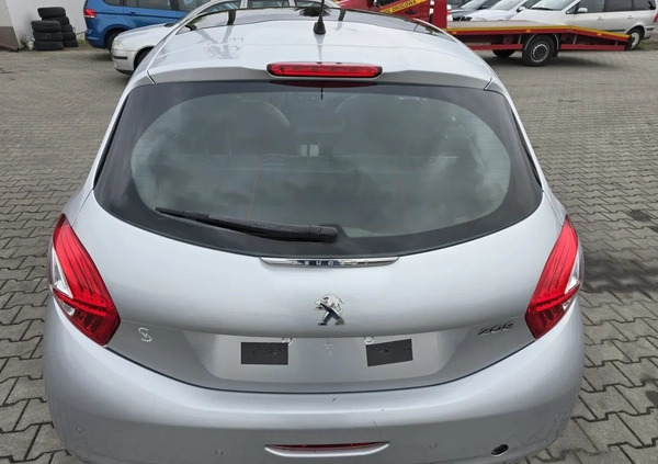 Peugeot 208 cena 12400 przebieg: 248253, rok produkcji 2012 z Świdwin małe 121